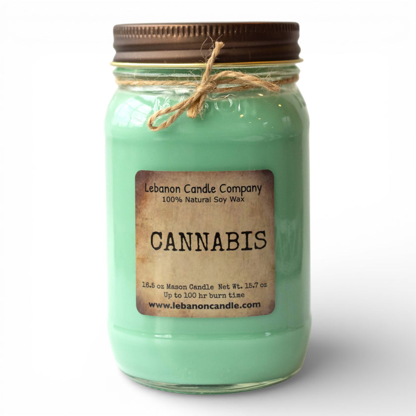 Cannabis Candle
