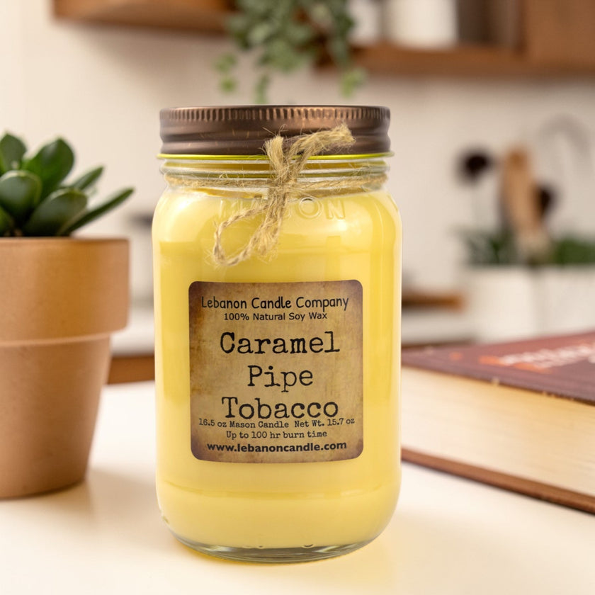 Caramel Pipe Tobacco Candle