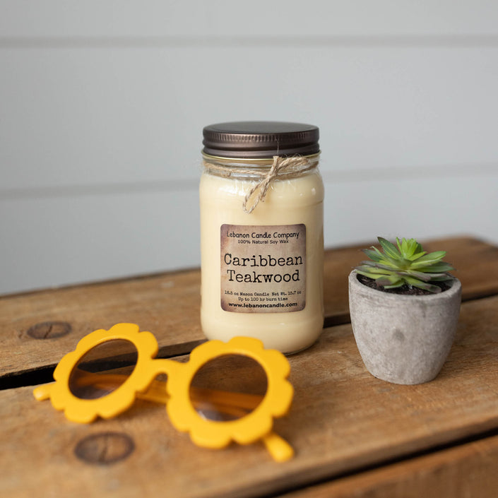 Caribbean Teakwood Candle