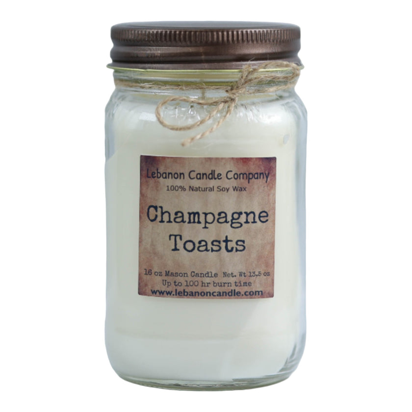 Champagne Toasts Candle