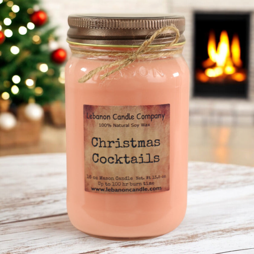 Christmas Cocktails Candle