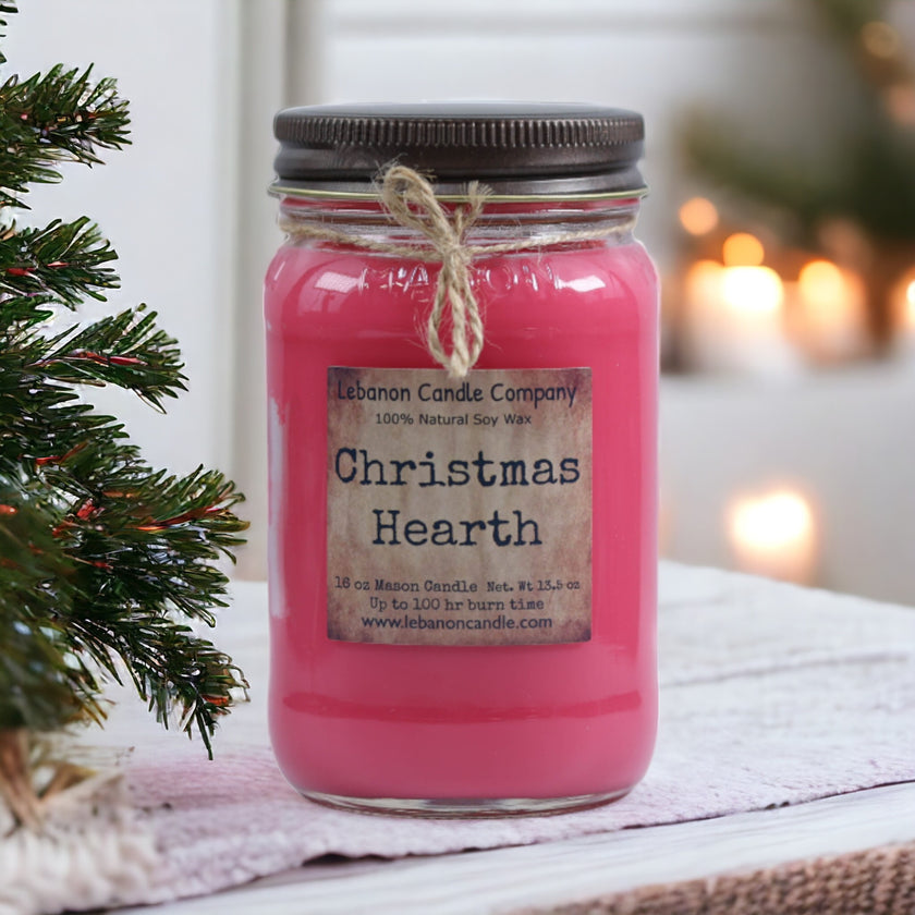 Christmas Hearth Candle