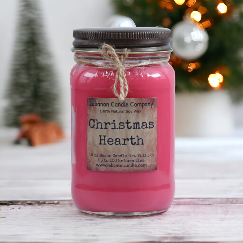 Christmas Hearth Candle