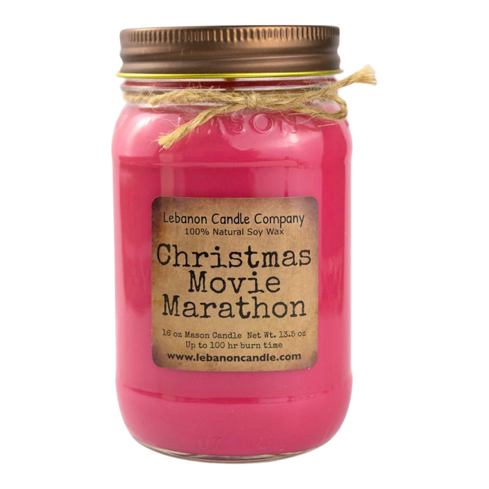 Christmas Movie Marathon Candle