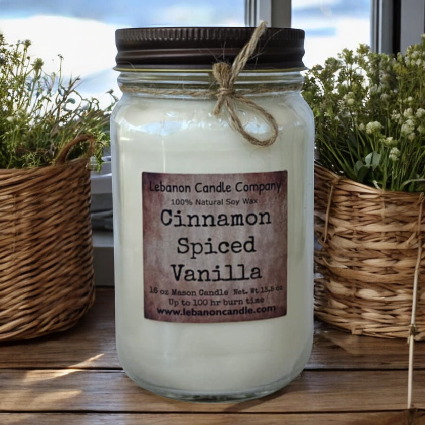 Cinnamon Spiced Vanilla Candle