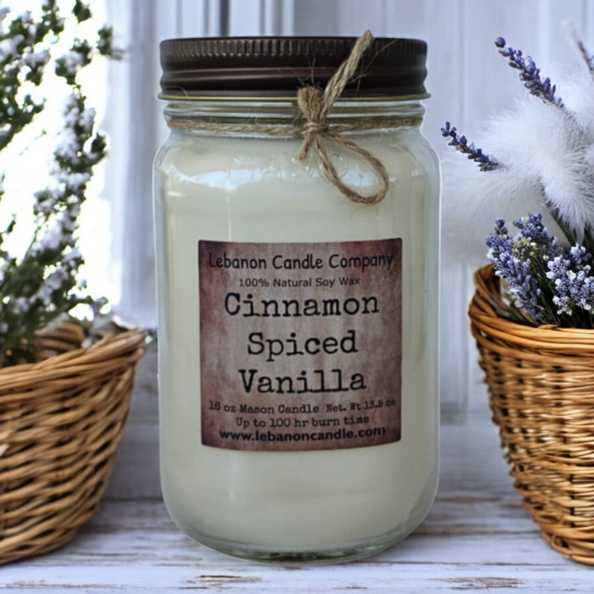 Cinnamon Spiced Vanilla Candle