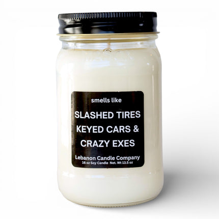 Crazy Exes Funny Candle