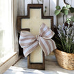Crazy Busy Mama Exclusive Tropical Sunrise Scented Wooden Cross Dough Bowl Candle