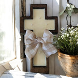Crazy Busy Mama Exclusive Tropical Sunrise Scented Wooden Cross Dough Bowl Candle