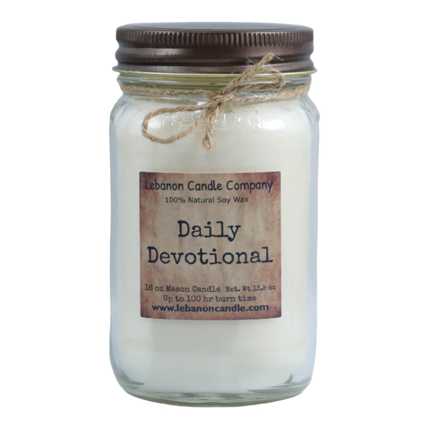 Daily Devotional Candle