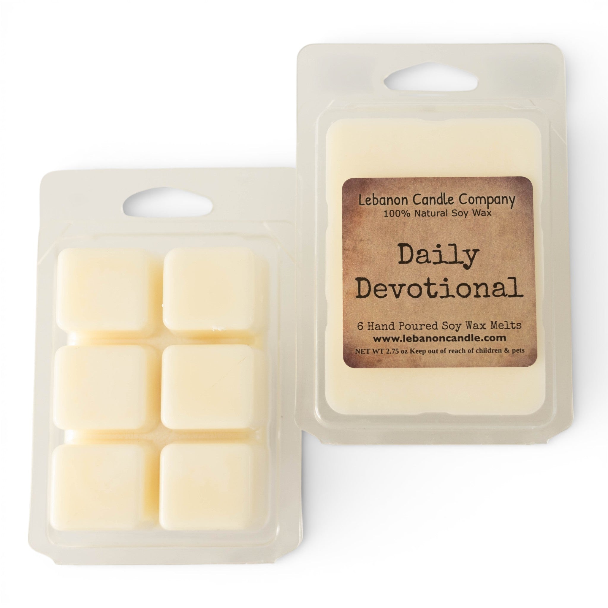 Daily Devotional Wax Melt | Strong Scented Soy Wax Melts | Lebanon ...