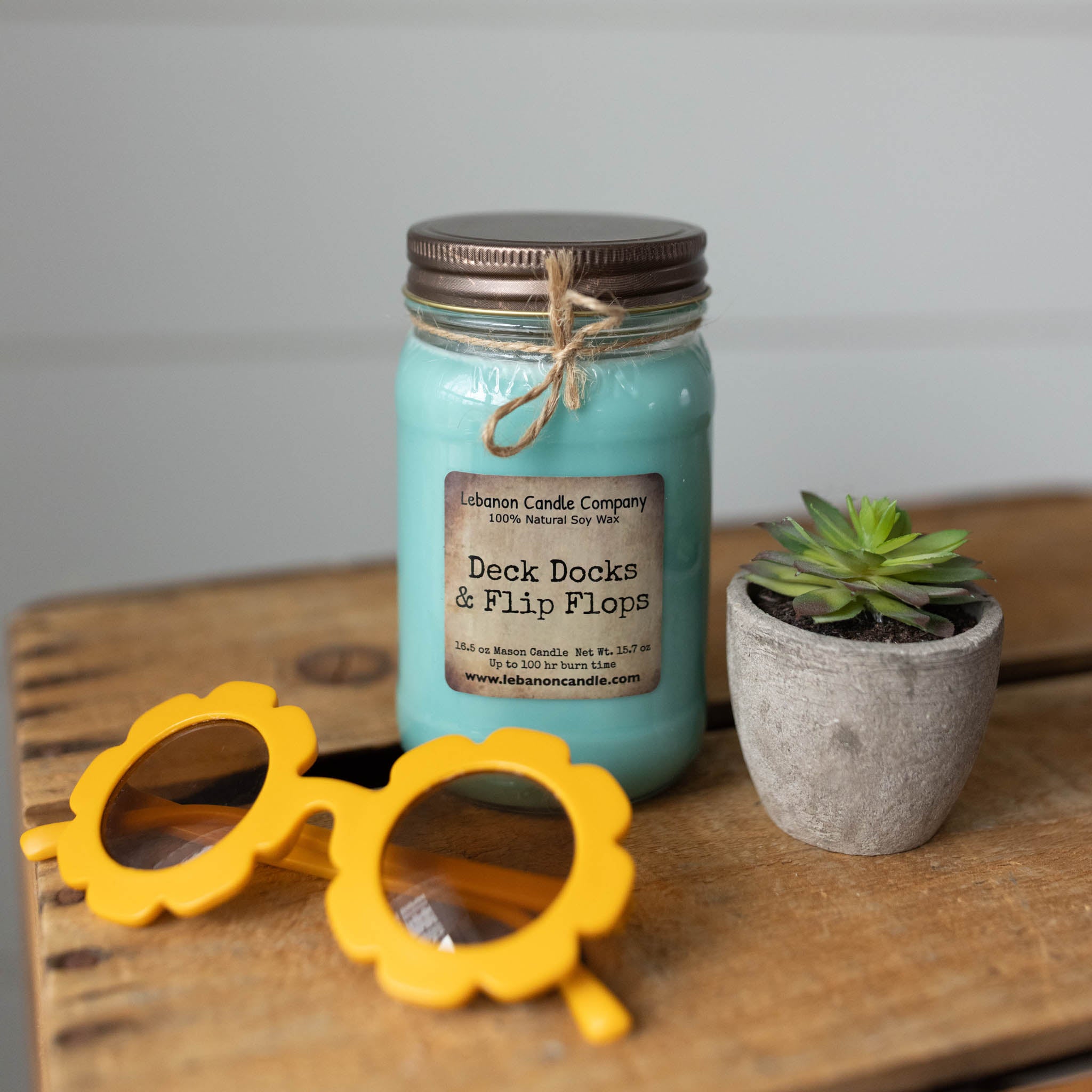 Decks Docks & Flip Flops Candle