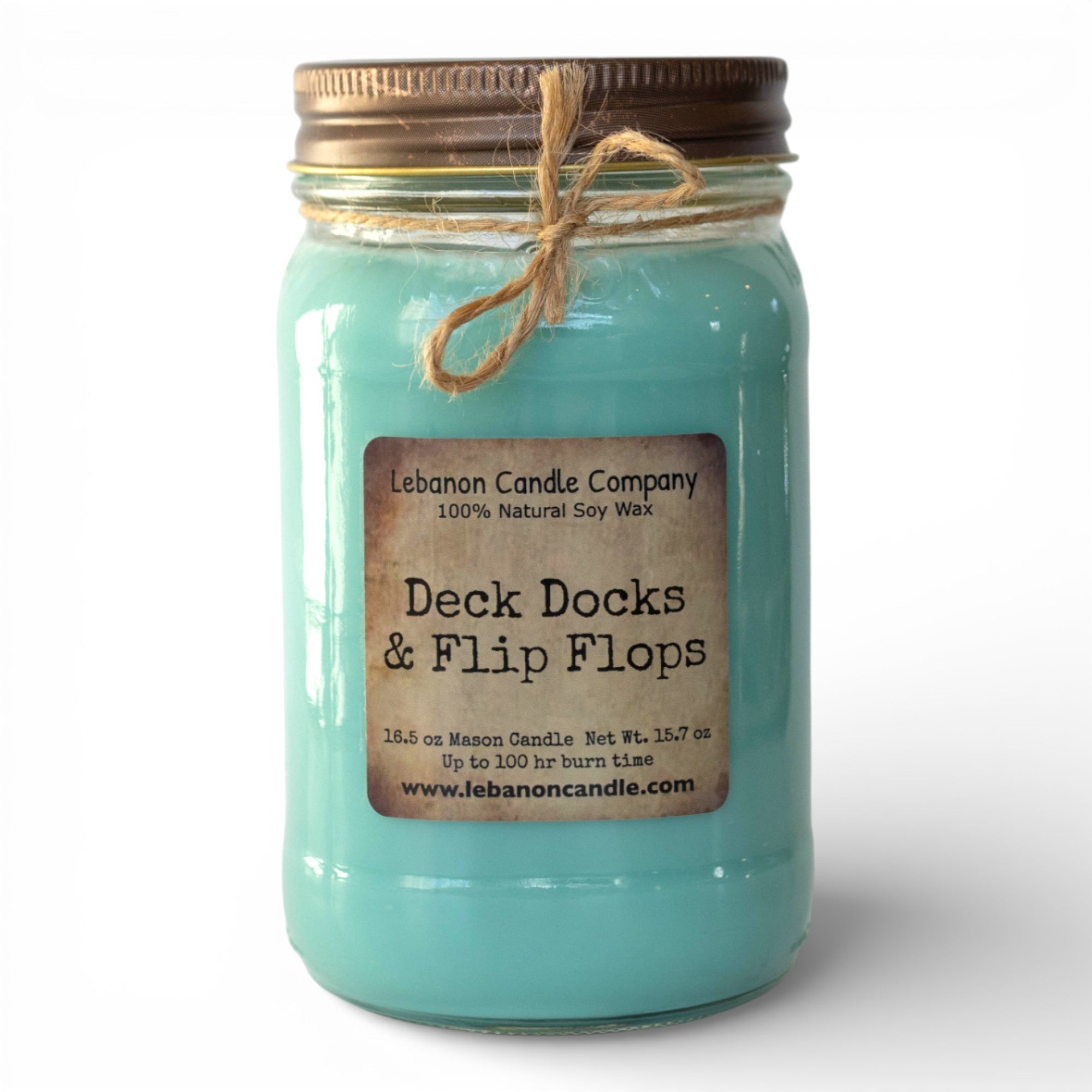 Decks Docks & Flip Flops Candle