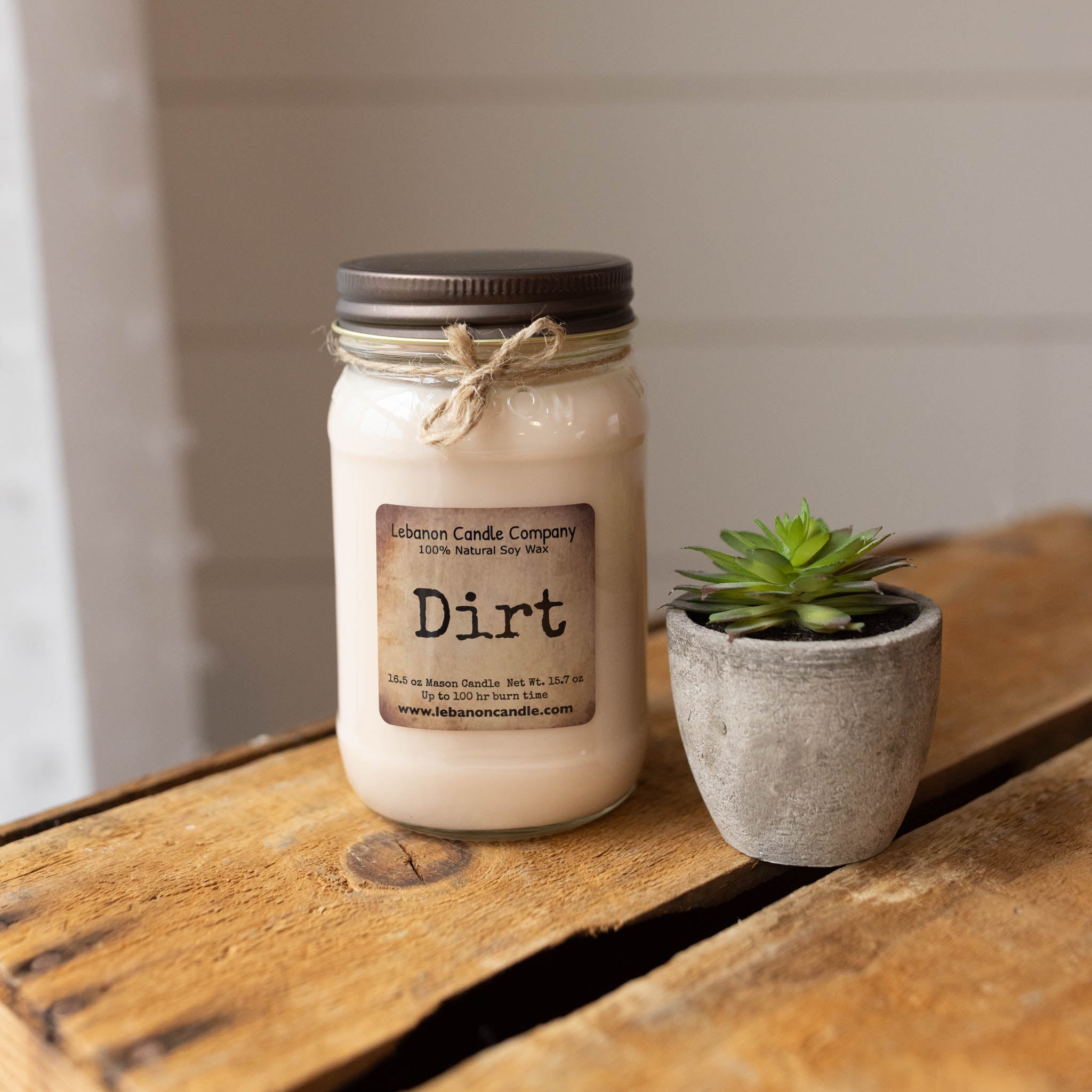 Dirt Candle