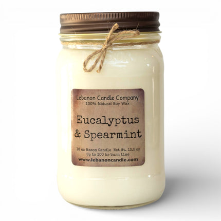 Eucalyptus & Spearmint Candle