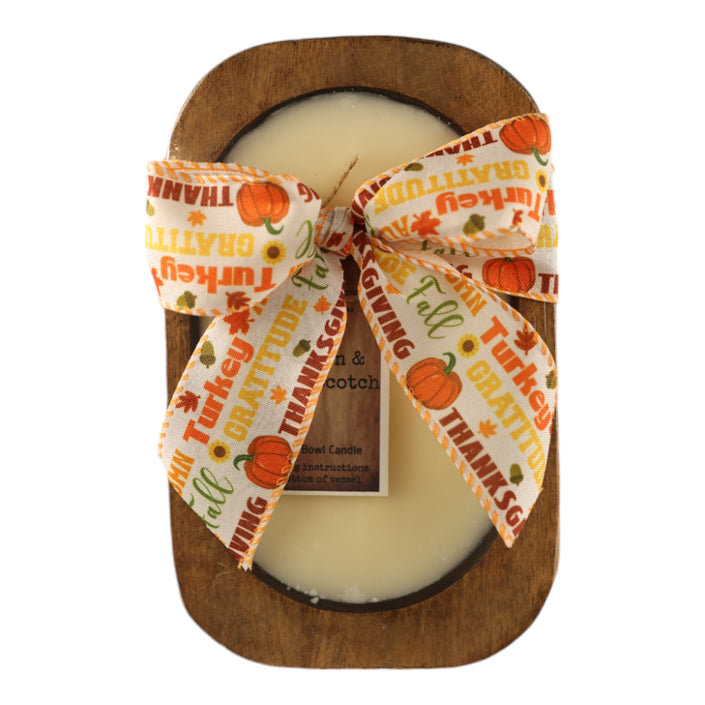 OBSESSED with Fall Scented Fall Dough Bowl Candle
