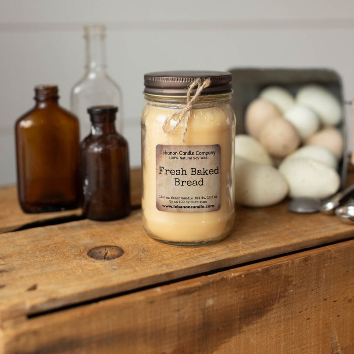 Fresh Baked Bread Candle
