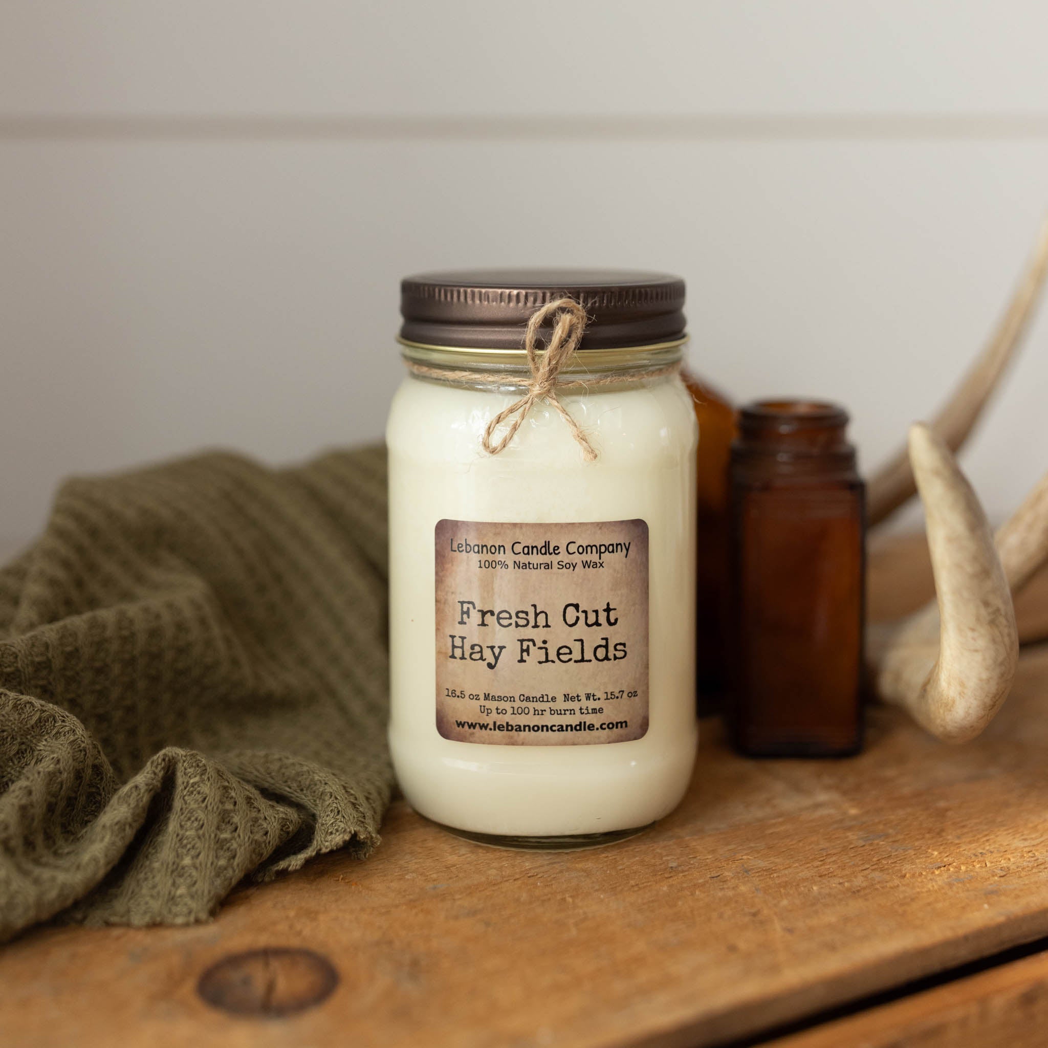 Fresh Cut Hay Fields Candle