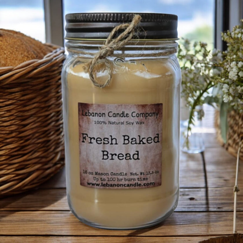 Fresh Baked Bread Candle