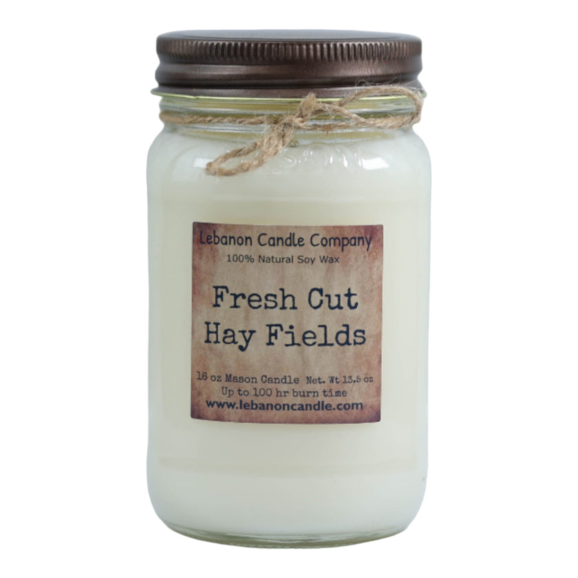 Fresh Cut Hay Fields Candle