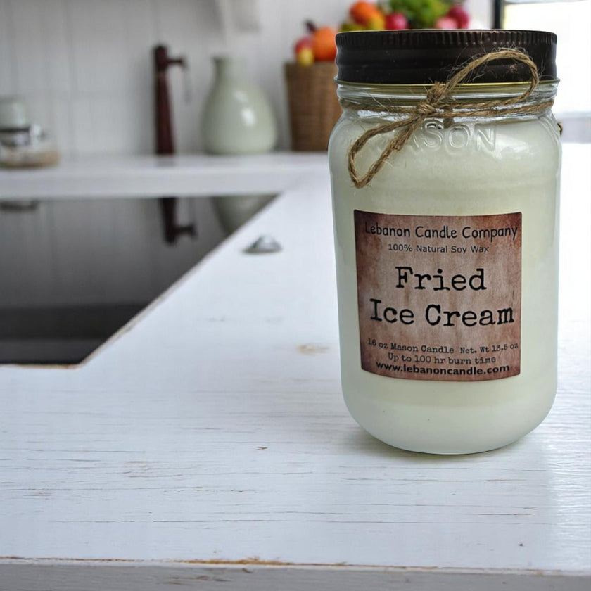 Fried Ice Cream Candle