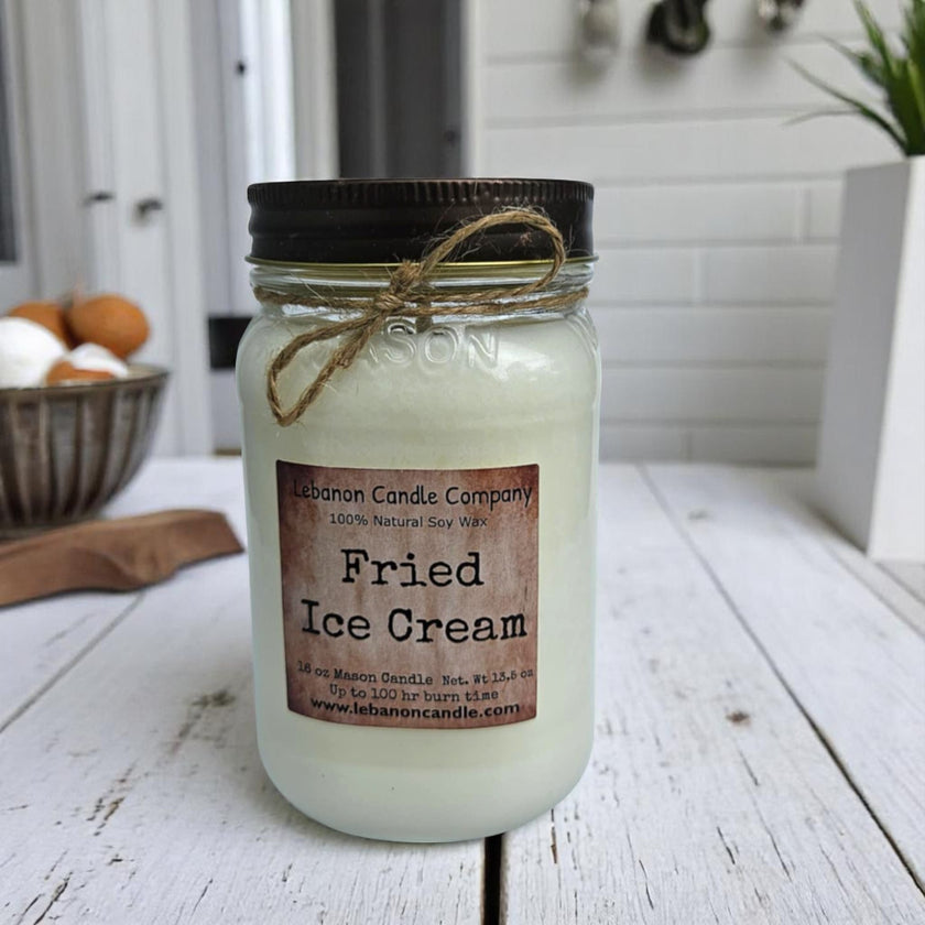 Fried Ice Cream Candle