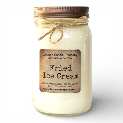 Fried Ice Cream Candle