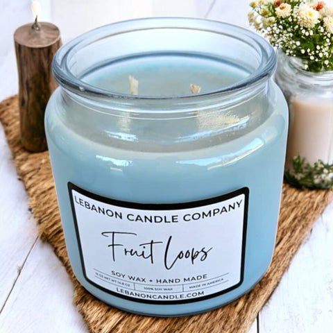 Fruit Loops Double Wick Candle