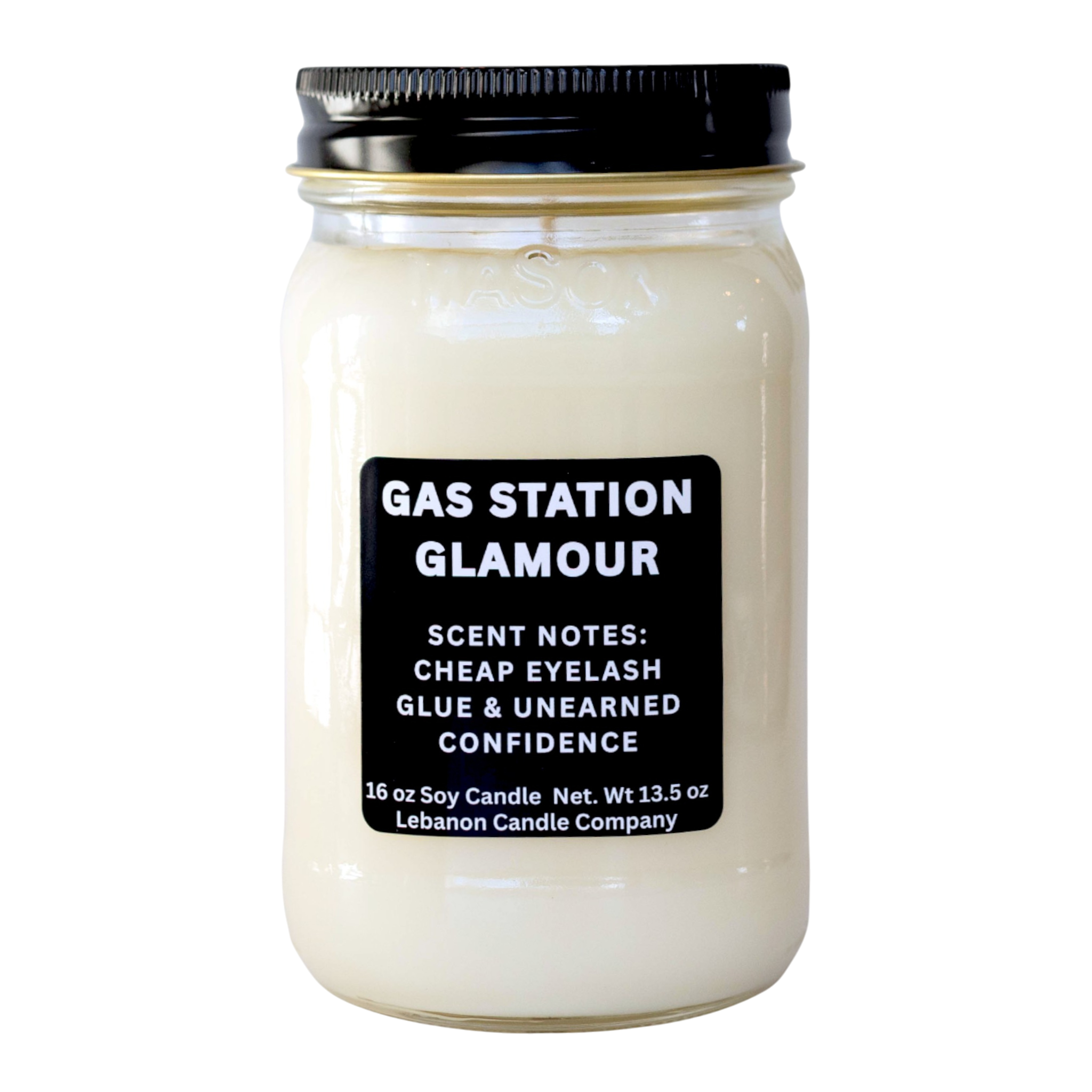 Gas Station Glamour Funny Candle