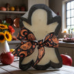 Ghost Wooden Dough Bowl Candle