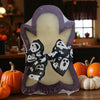Ghost Wooden Dough Bowl Candle