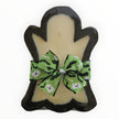 Ghost Wooden Dough Bowl Candle