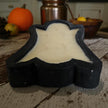 Ghost Wooden Dough Bowl Candle