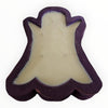 Ghost Wooden Dough Bowl Candle