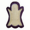 Ghost Wooden Dough Bowl Candle
