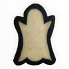 Ghost Wooden Dough Bowl Candle