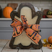Ghost Wooden Dough Bowl Candle