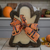 Ghost Wooden Dough Bowl Candle