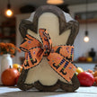 Ghost Wooden Dough Bowl Candle
