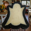Ghost Wooden Dough Bowl Candle