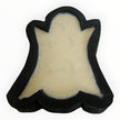 Ghost Wooden Dough Bowl Candle