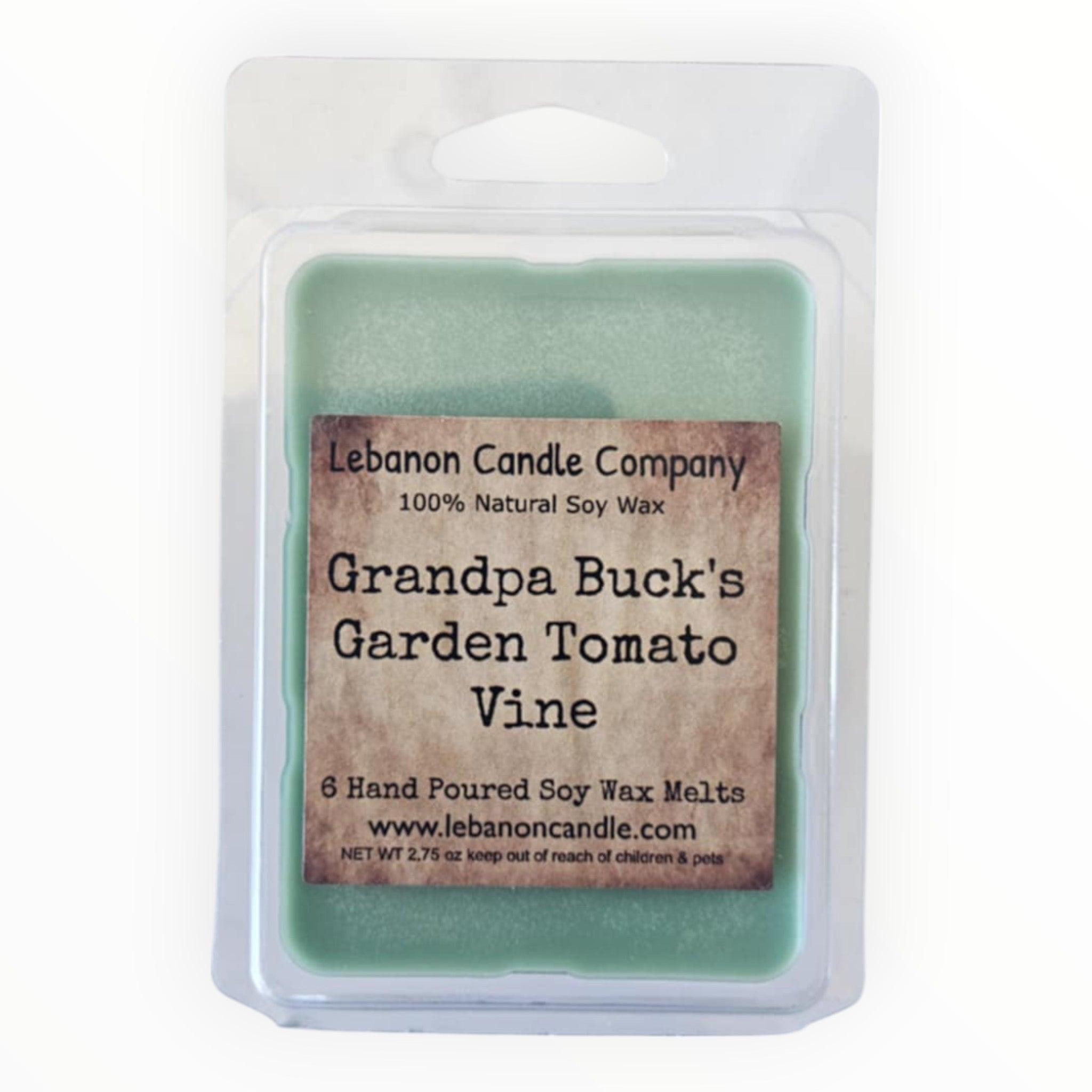 Grandpa Buck's Garden Tomato Vine Wax Melt