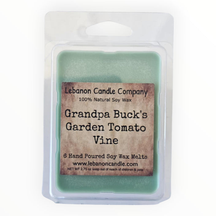 Grandpa Buck's Garden Tomato Vine Wax Melt