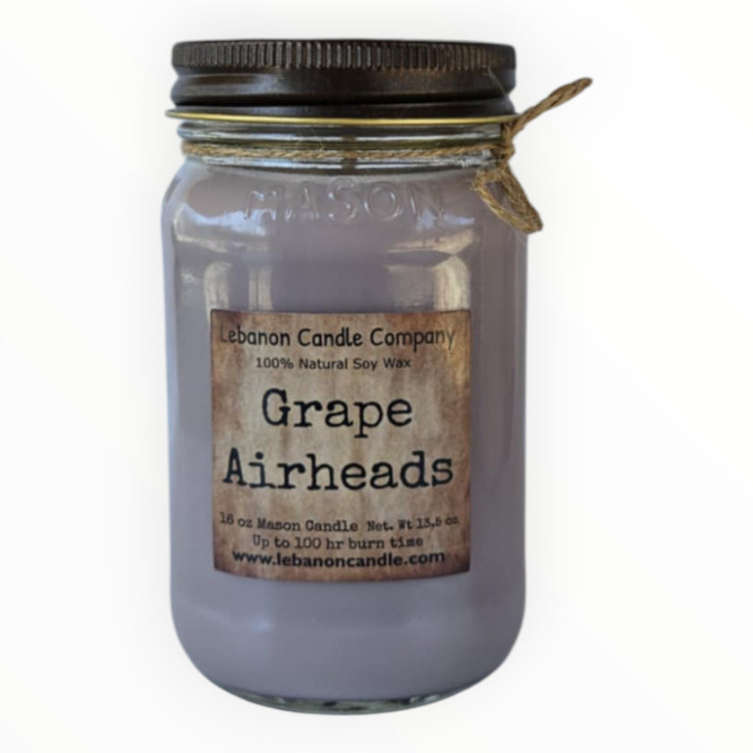 Grape Airheads Candle