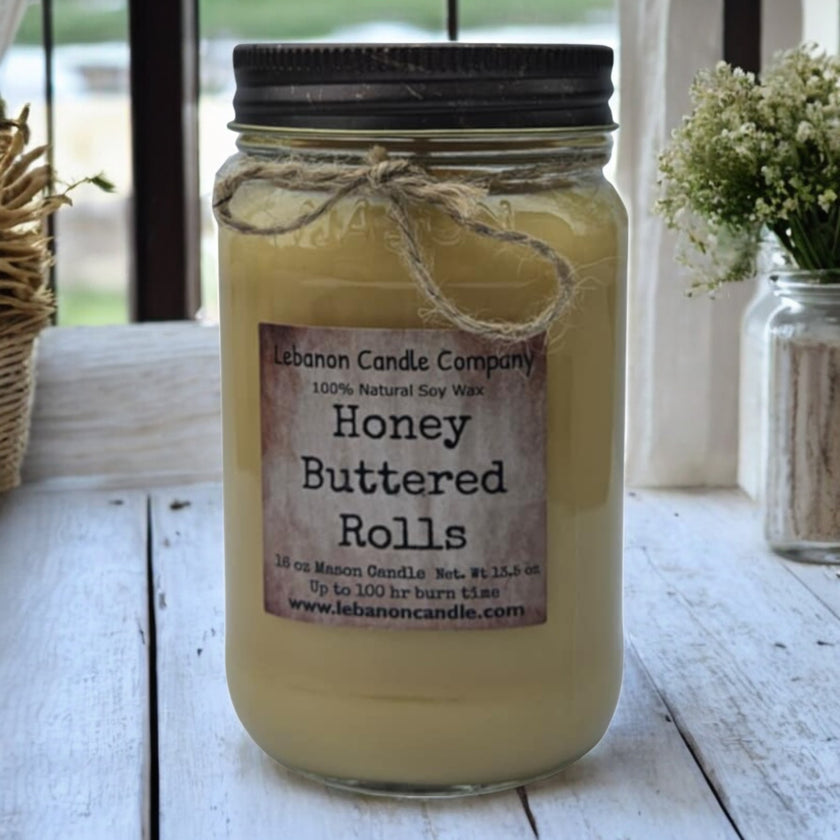 Honey Buttered Rolls Candle