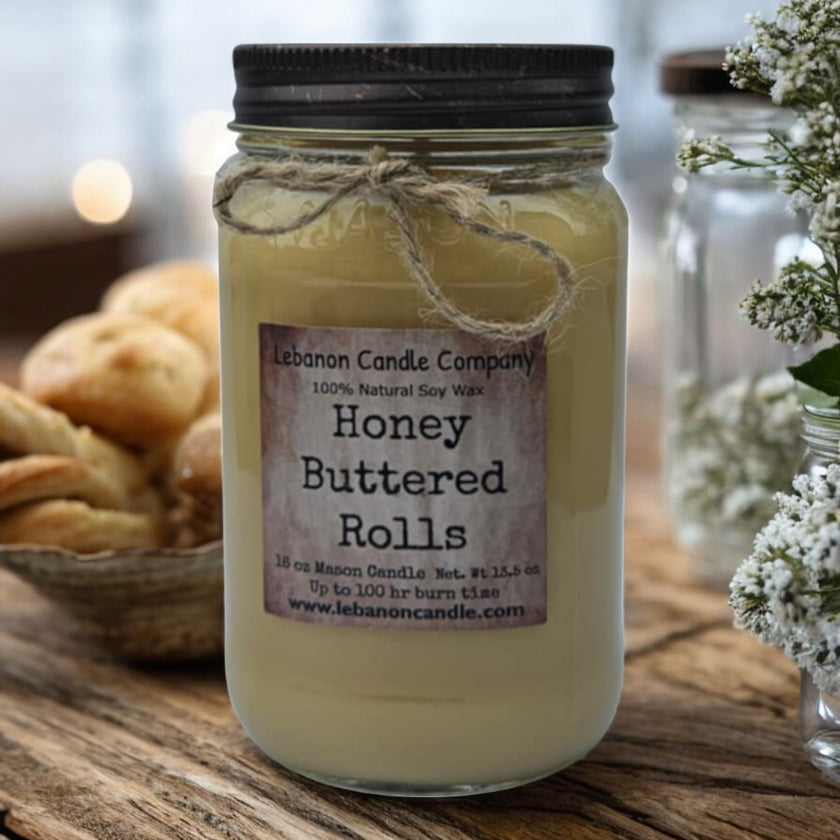Honey Buttered Rolls Candle