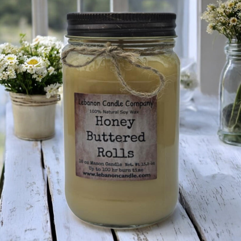 Honey Buttered Rolls Candle