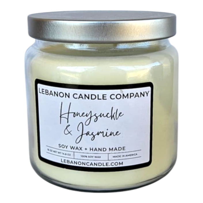 Honeysuckle & Jasmine Double Wick Candle