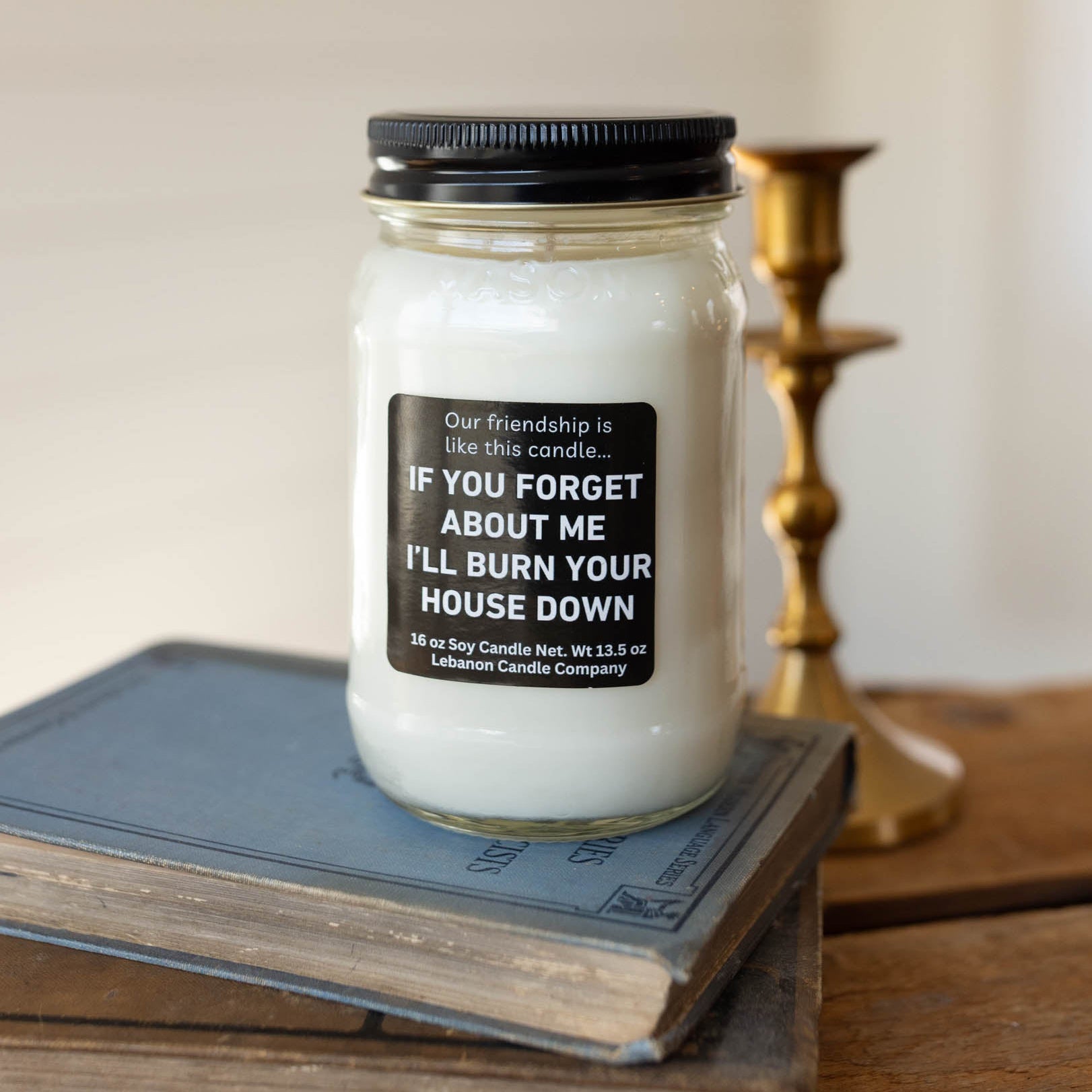 Our Friendship Is Like This Candle Funny Candle