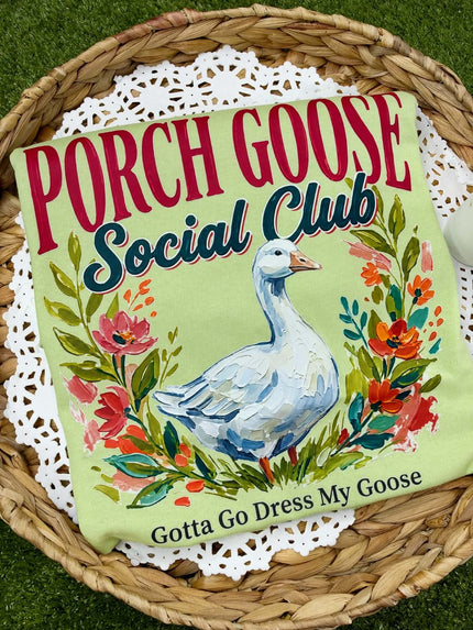 Porch Goose Social Club Graphic Tee